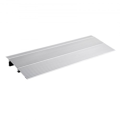 VEVOR Threshold Ramp Aluminum Door Ramp 2" Rise 800 lbs for Wheelchairs Scooters