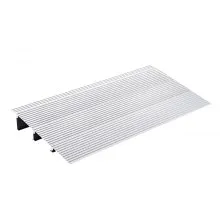 VEVOR Door Threshold Ramp, 3" Rise, 800 lbs Load Capacity, Door Ramp for Wheelchairs, Aluminum Threshold Ramp for Doorways, Adjustable Modular Threshold Ramp for Wheelchairs, Scooters, Power Chairs