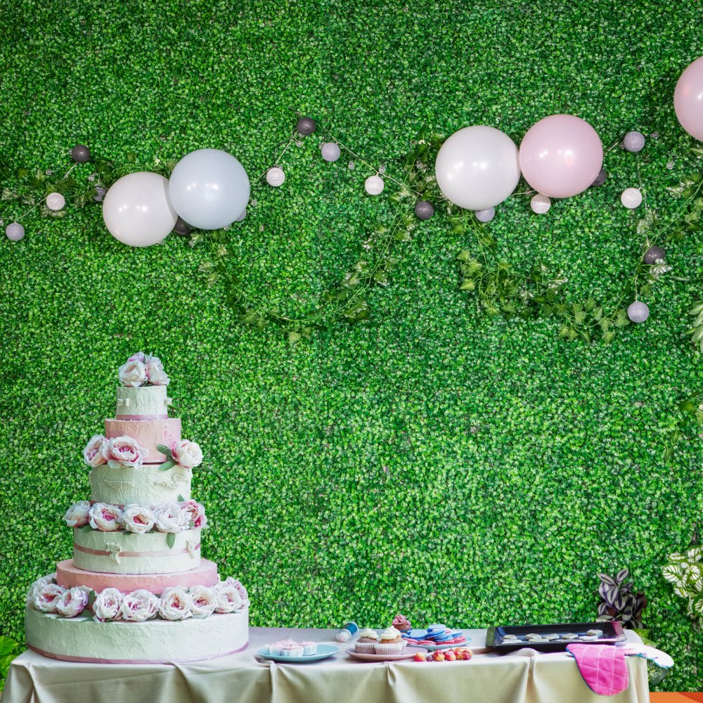 VEVOR 12PCS 248 x 248 mm Artificial Boxwood Panels, Boxwood Hedge Wall Mat,Artificial Grass Backdrop Wall, Privacy Hedge Screen UV Protected for Outdoor Indoor Garden Fence Backyard