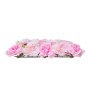VEVOR 3D Flower Wall Panel, 12 PCS 15 x 15 inch, Artificial Floral Wall Background Mesh Backing Mat,Seamless Design&Easy Installation for Wedding Valentines Day Home Baby Party Backdrop Decor,Pink