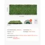 VEVOR Artificial Grass Wall Panels, 60 x 120 inch, Milan Grass Greenery Boxwood Panel for Indoor Outdoor Green Decor & Ivy Fence Covering, Privacy Backdrop Wall Hedge Screen for Garden
