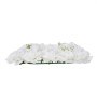 VEVOR 3D Flower Wall Panel, 24 PCS 15 x 15 inch, Artificial Floral Wall Background Mesh Backing Mat,Seamless Design&Easy Installation for Wedding Valentines Day Home Baby Party Backdrop Decor,White