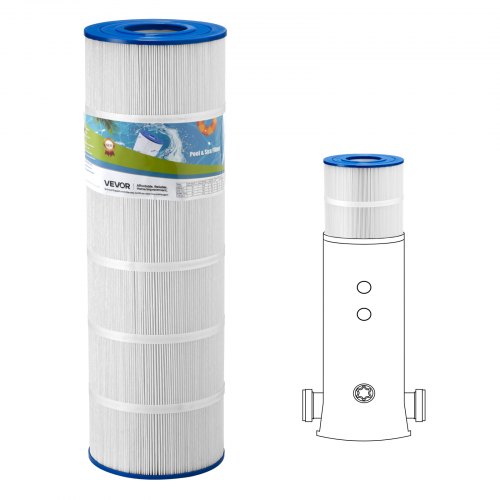 Hot Tub Pool Filter Cartridge 175 Sq. Ft Compatible Pleatco PA175 Hayward C1750