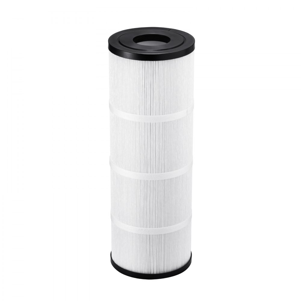 VEVOR Pool Filter Cartridge, 4x 80 Sq. Ft, Spa Hot Tub Filter Cartridge Replacement, Compatible with Pentair CCP320, Pleatco PCC80-PAK4, Secure for Kids & Pet, Easy to Clean