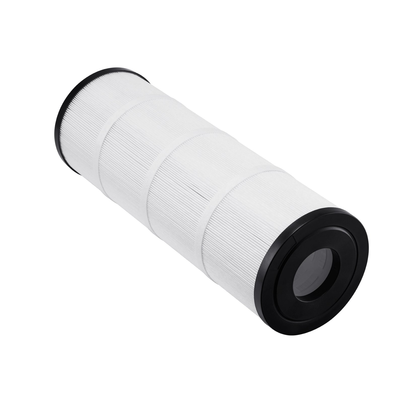 VEVOR Pool Filter Cartridge, 4x 80 Sq. Ft, Spa Hot Tub Filter Cartridge Replacement, Compatible with Pentair CCP320, Pleatco PCC80-PAK4, Secure for Kids & Pet, Easy to Clean