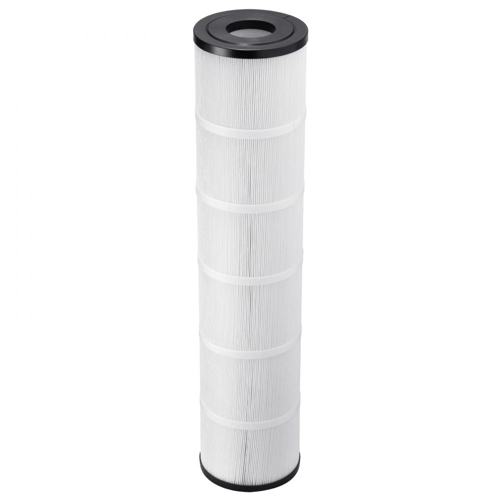 VEVOR Pool Filter Cartridge, 4x 130 Sq. Ft, Spa Hot Tub Filter Cartridge Replacement, Compatible with Pentair CCP520, R173578,  PCC130, Secure for Kids & Pet, Trilobal Pleated,  Easy to Clean