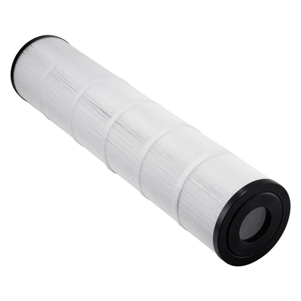 VEVOR Pool Filter Cartridge, 4x 130 Sq. Ft, Spa Hot Tub Filter Cartridge Replacement, Compatible with Pentair CCP520, R173578,  PCC130, Secure for Kids & Pet, Trilobal Pleated,  Easy to Clean