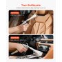 Car Cleaning Gun 6-9.2 Bar High-Pressure Air Blow Gun 2 Nozzles Blast Dust Dirt