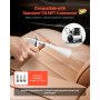 Car Cleaning Gun 6-9.2 Bar High-Pressure Air Blow Gun 2 Nozzles Blast Dust Dirt