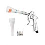 Car Cleaning Gun 6-9.2 Bar High-Pressure Air Blow Gun 2 Nozzles Blast Dust Dirt