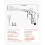 VEVOR Car Cleaning Gun, 6-9.2 Bar High-Pressure Air Blow Gun with 2 Set Nozzles, 360° Rotating Nozzle for Thorough Cleaning, Quickly Blasts Dirt and Dust from Surface, Work with 1/4 NPT Air Compressor