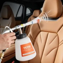 VEVOR Car Cleaning Gun 6-9.2Bar High-Pressure Air Blow Gun 1L Liquid Bottle