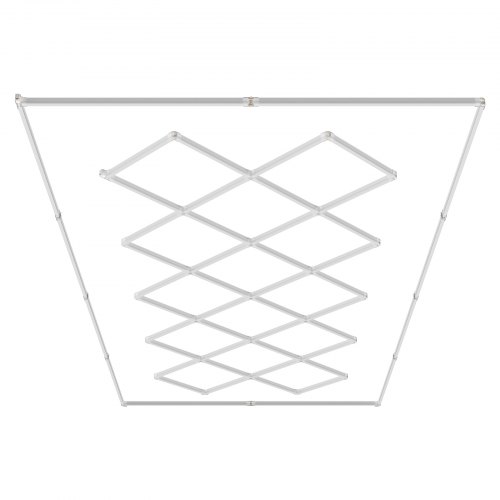 VEVOR Square LED Garage Lights 88000LM 14 Grids Bright Car Detailing Shop Light