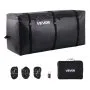 VEVOR Hitch Cargo Carrier Bag, Waterproof 840D PVC, 59.84 x 24.02 x 30.63 in (25 Cubic Feet), Heavy Duty Cargo Bag for Truck Bed Storage with Reinforced Straps, Suitable for Car SUV Vans Hitch Basket