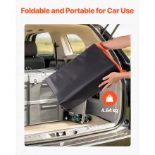 Truck Bed Cargo Bag 51.18 x 40.16 x 21.85 in (26 Cu. ft) Waterproof 840D PVC