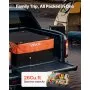 Truck Bed Cargo Bag 51.18 x 40.16 x 21.85 in (26 Cu. ft) with Net & Carabiners