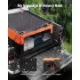 Truck Bed Cargo Bag 51.18 x 40.16 x 21.85 in (26 Cu. ft) with Net & Carabiners
