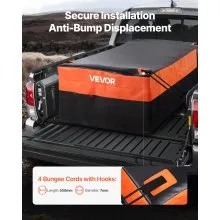 VEVOR Truck Bed Cargo Bag 51.18 x 40.16 x 21.85 in (26 Cu. ft) with Cargo Net