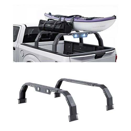 Overland Truck Bed Rack LED fit Ram 1500/Canyon/Silverado 1500/Tundra