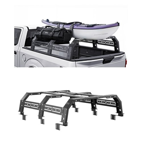 Overland Truck Bed Rack fit Tacoma/Ranger/Gladiator JT/Colorado/Canyon