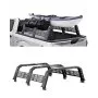 VEVOR Overland Truck Bed Rack, 137.92-173.48 cm Width, Adjustable Overland Bed Cargo Rack with Sidebar and 408.2 kg Static Load Capacity, Heavy Duty Steel, Compatible with Full Size & Mid-Size Trucks
