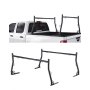 VEVOR Truck Ladder Rack, 124.46-185.42 cm Width, Extendable Universal Cargo Rack, Heavy Duty Steel with 362.9 kg Static Capacity, Ideal for Canoes, Surfboards, Ladders, Lumber, Tents & Large Cargo