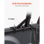 Truck Ladder Rack Non-Drilling Bed Rack 800 lbs Capacity for Large Cargo