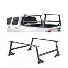 Truck Ladder Rack Non-Drilling Bed Rack 800 lbs Capacity for Large Cargo