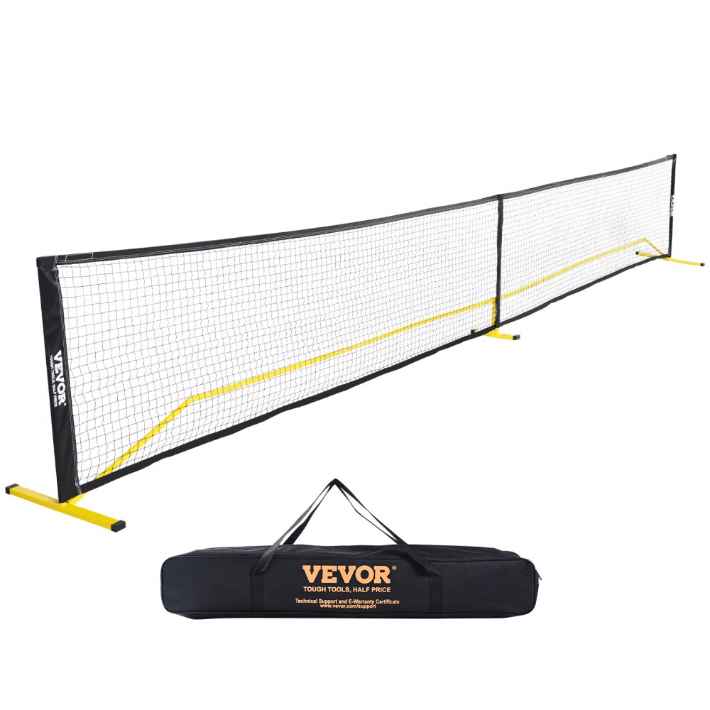 Filet d'entraînement de tennis professionnel standard portable, filet de badminton  pliable avec support pour adultes et enfants, sports d'intérieur et  d'extérieur