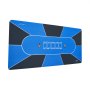 VEVOR Poker Table Top, 70 x 35 Inch Poker Mat for Table, 6-8 Players Foldable Poker Table Top with Carrying Bag, Folding Poker Table Topper for Poker Games, Poker Room, Rectangle, Blue