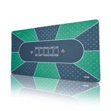 VEVOR Poker Table Top 70 x 35 inch Covoraș de poker 6-8 jucători pliabil cu geantă verde