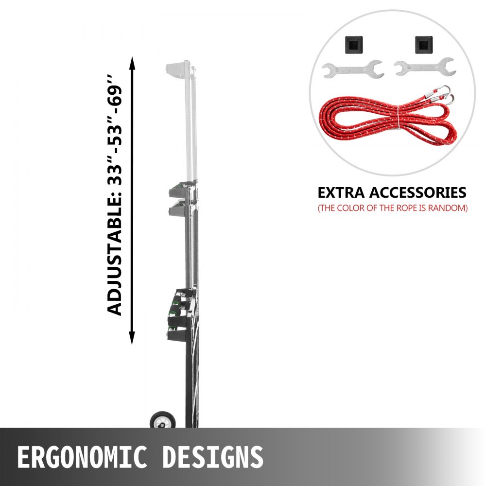 Enhanced Stair Climbing Cart Portable 600lbs Largest Capacity Terrain Hand Truck