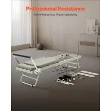 Foldable Pilates Reformer Pilates Machine Home Gym Equipment with Resistance