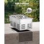 VEVOR Single Grilling Side Burner for Outdoor 17,000BTU Propane & Natural Gas