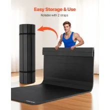 VEVOR Wrestling Mat Roll-Up Martial Art Mat 3x1.5m Gymnastics MMA Jiu Jitsu Mat