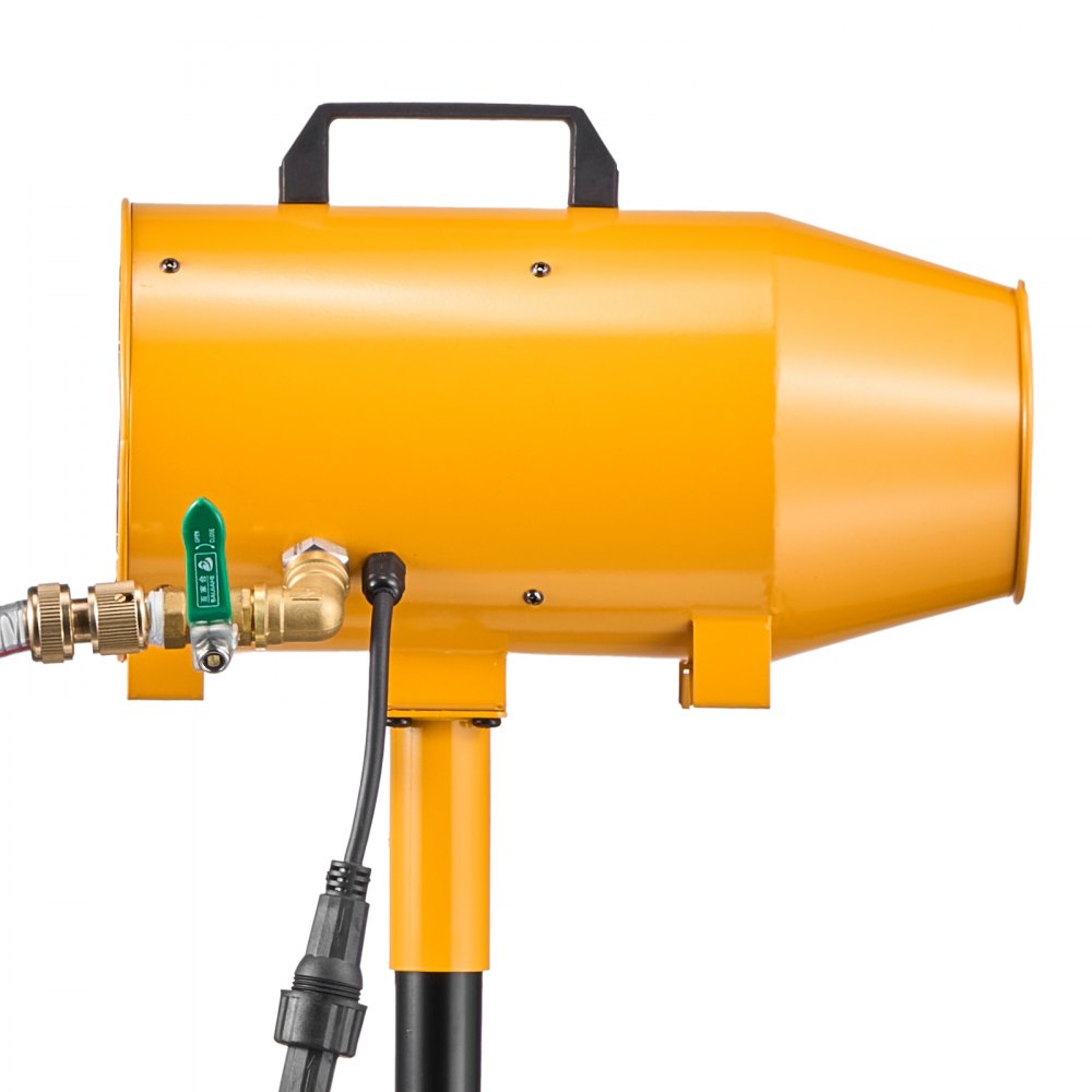 VEVOR Foam Machine, Adjustable Angle Control Foam Cannon Party Machine, Bubble Cannon with Fan & Triangular Structure, Dense Foams Maker for Backyard, Celebrations & Party, Continuous Foams Output