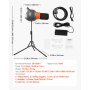 VEVOR Foam Machine, 115 W Party Foam Cannon, Portable Foam Maker with a Tripod Stand, Powerful Foam Party Machine, for Backyard, Pool, Outdoor Events, Birthdays, Celebrations and Party, Grey & Orange