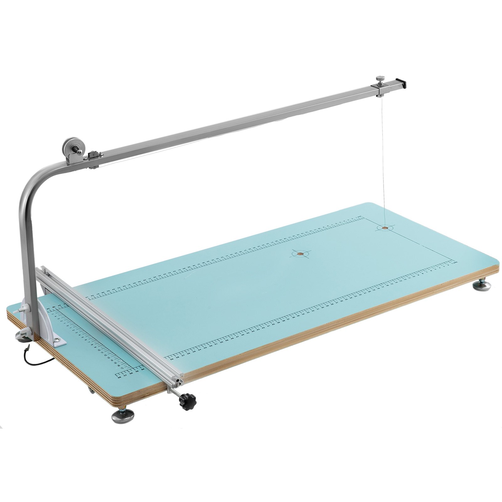 VEVOR Foam Cutter Machine 30.7x13x9.8 Inch, Hot Wire Foam Cutter Machine 0.28mm Adjustable Angle, Foam Circle Cutter Max Cutting Height 10.2inch, for Foam Carving Modeling