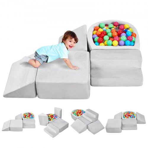 Ball Pit Baby Climbing Toys 6-Piece Foam Baby Climbing Set Soft