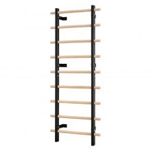 VEVOR Swedish Ladder Wall Gym 9-Level 330LBS Swedish Ladder Suspension Trainer