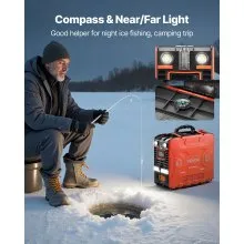 VEVOR Diesel Heater, 8KW, DC 12V, All in One Portable Diesel Air Heater with Bluetooth APP Control, Remote Control and LCD Screen, 1.2 Gal Fuel Tank for Vehicles, Vans, RVs, Campers, and Garages