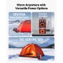 VEVOR Diesel Heater, 5-8KW, DC 12V, All in One Portable Diesel Air Heater with Bluetooth APP Control, Remote Control and LCD Screen, 4.5 L Fuel Tank