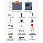 VEVOR Diesel Heater, 5-8KW DC 12V/24V, All in One Portable Diesel Air Heater with Bluetooth APP Control, Remote Control and LCD Screen, 5 L Fuel Tank