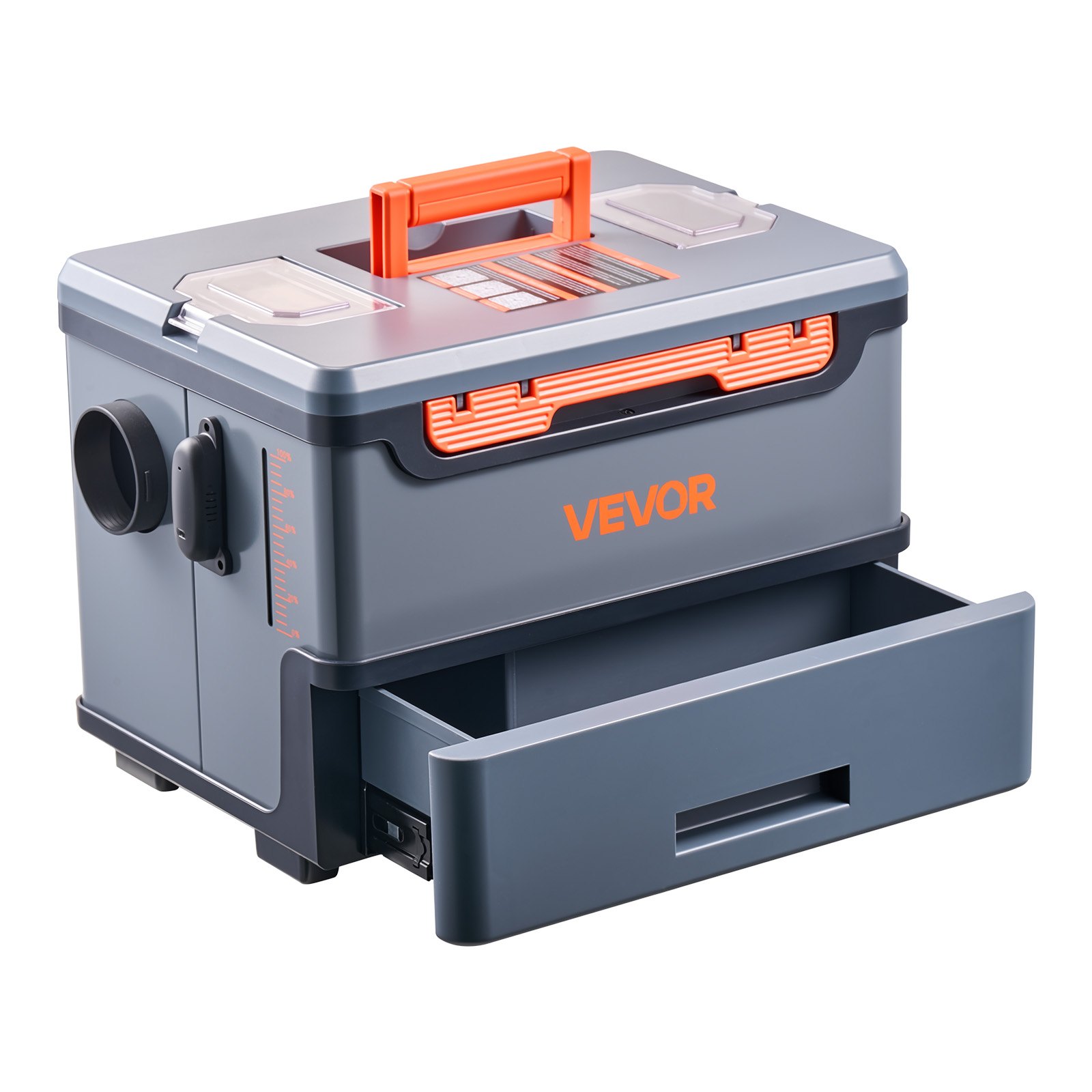 VEVOR Diesel Heater, 5-8KW DC 12V/24V, All in One Portable Diesel Air Heater with Bluetooth APP Control, Remote Control and LCD Screen, 5 L Fuel Tank for Trucks, Vans, RVs, Campers, and Garages