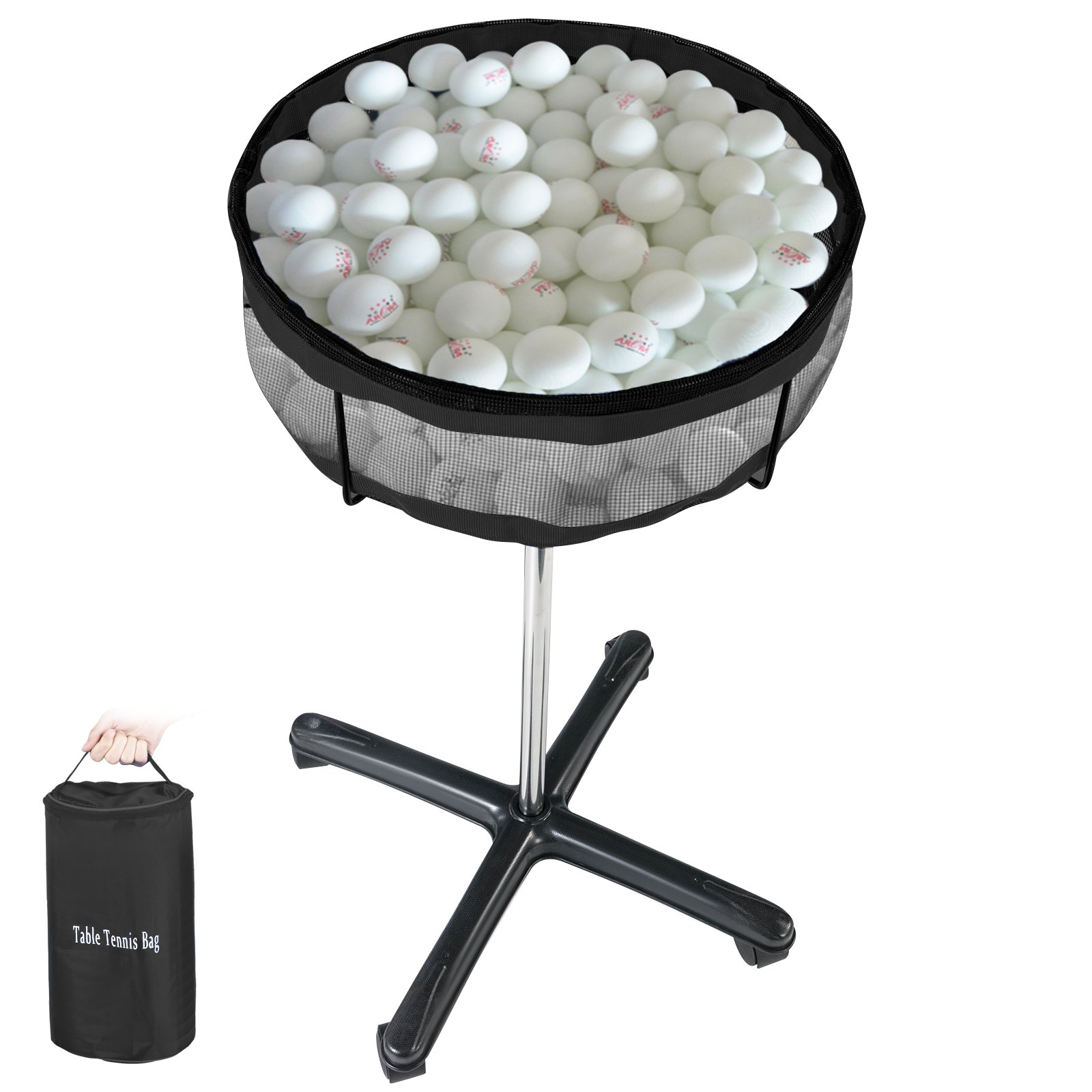 Multi-Ball Storage Ping Pong Ball Collector Table Tennis Ball Holder Golf Ball