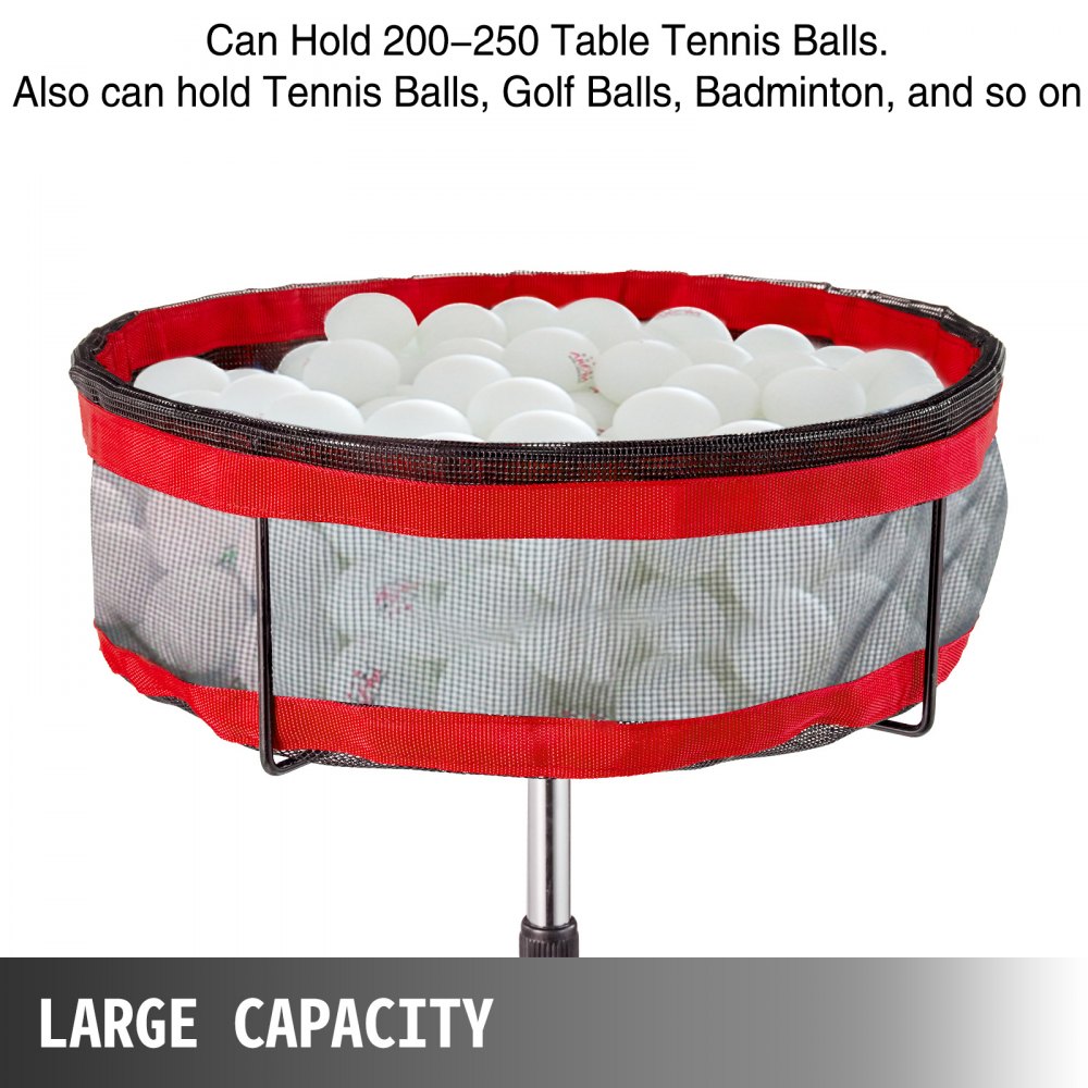 Multi-Ball Storage Ping Pong Ball Collector Table Tennis Ball Holder Golf Ball