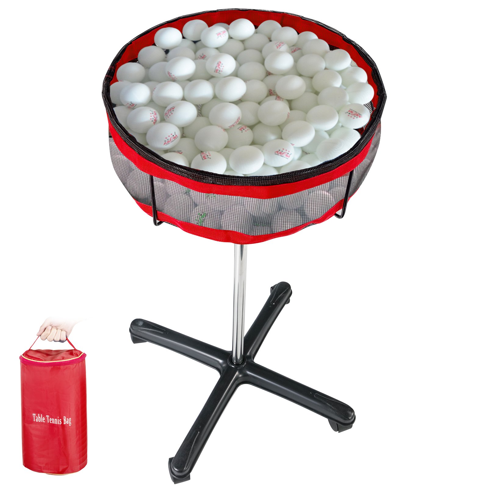 Multi-Ball Storage Ping Pong Ball Collector Table Tennis Ball Holder Golf Ball