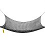 VEVOR Climbing Cargo Net, 14.8 x 10.5 ft Playground Climbing Cargo Net, Polyester Double Layers Cargo Net Climbing Outdoor w/500lbs Weight Capacity, Rope Bridge Net for Tree House, Monkey Bar, Black