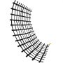 VEVOR Climbing Cargo Net, 10' x 8' Polyester Material, Playground Climbing Net Rope Ladder, Swingset, Large Military Climbing Cargo Net, for Kids and Adult, Indoor and Outdoor, Treehouse, Jungle Gyms
