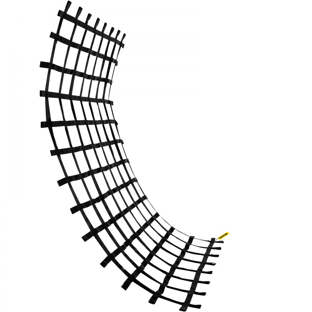 VEVOR Climbing Cargo Net, 11' x 6' Playground Climbing Net, Polyester Material, Ladder, Swingset, Large Military Climbing Cargo Net for Kids & Adult, Indoor & Outdoor, Treehouse, Jungle Gyms